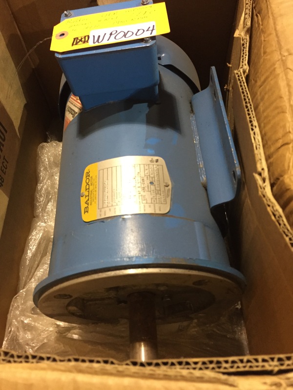 3 HP 1750 RPM Baldor, Frame 182TC, TEFC, 8.2/6.1 amp, 230/460 Volts - Image 3