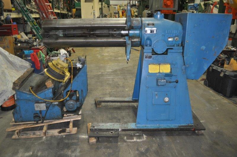 15000 lb. Littell #90-48, non-motorized, 54" mandrel width, 72" outside dimensions, 20"-24" ID - Image 2