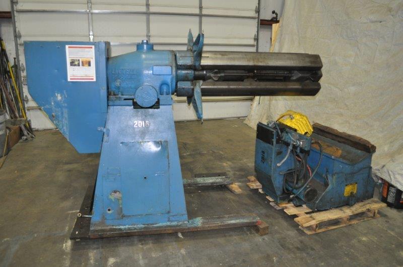 15000 lb. Littell #90-48, non-motorized, 54" mandrel width, 72" outside dimensions, 20"-24" ID - Image 4