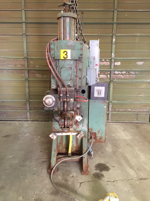 150 KVA Precision, seam welder, 36" throat, WTC 500 controller, s/n #1024 - Image 2