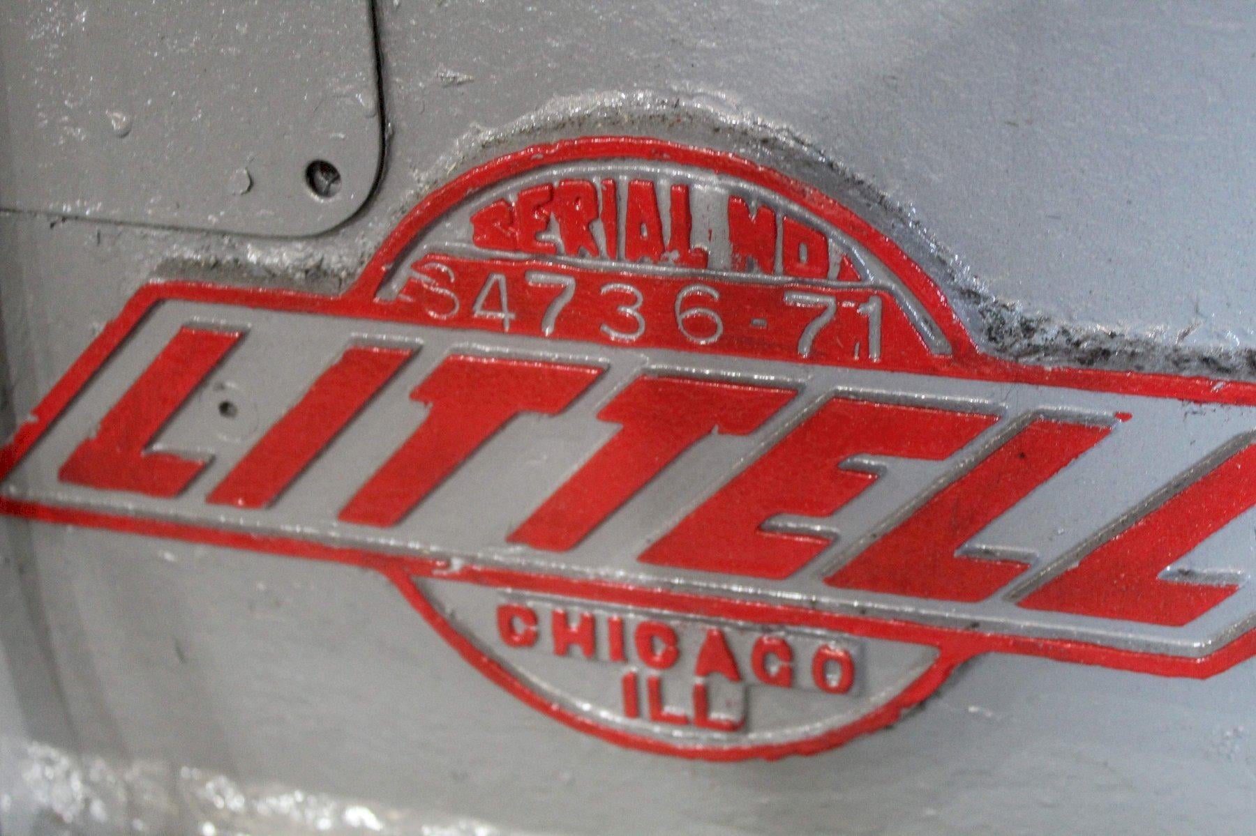 4000 lb. Littell coil reel, 18", serial #S4736-71, #68215 - Image 9