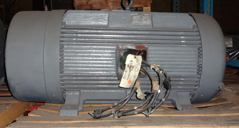 250 HP 1785 RPM Siemens, Frame 449TS, 1.15 service factor, 460 Volts - Image 1