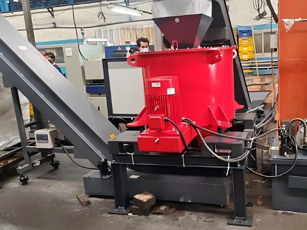 24" Enerpat #ED-600, Horizontal Metal Chips Wringer, 600 mm, 5.5 kW, New - Image 4