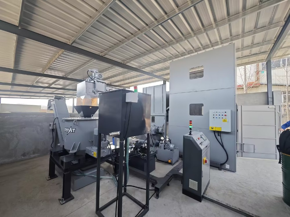 Enerpat #ED-600, Automatic Metal Chip Spinners, 24" Chamber, 5.5 kW, 1200 RPM - Image 5