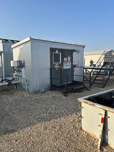 5 HP Blackmer #HD172C, vapor recovery unit, 1800 RPM, 460 V., 3 Ph., electric package, skid mounted, housed - Image 1