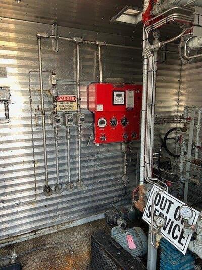 5 HP Blackmer #HD172C, vapor recovery unit, 1800 RPM, 460 V., 3 Ph., electric package, skid mounted, housed - Image 4