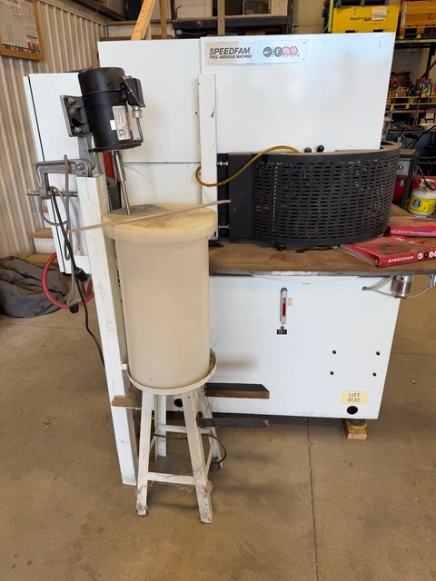 24" SpeedFam #24-BTGW, free-abrasive lapping machine, 575 V., 3 Ph. - Image 2
