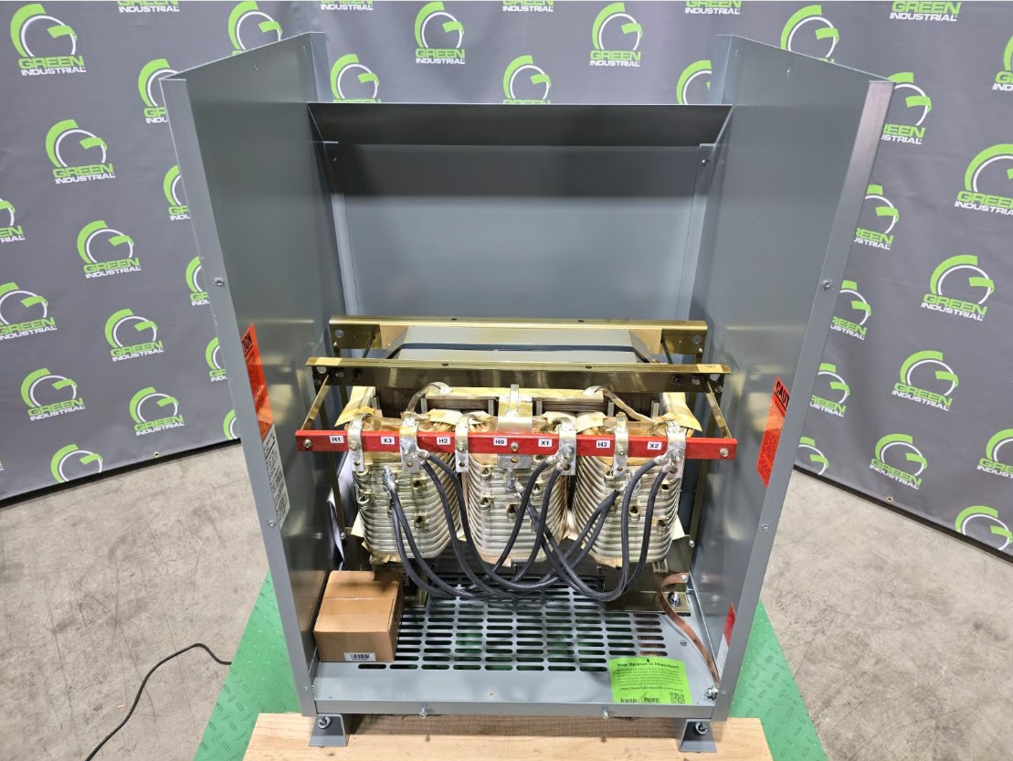 30 KVA 480 Delta Primary, 240/120 Secondary, Federal Pacific, Step-Down Transformer, 302°F max. temp. rise - Image 3