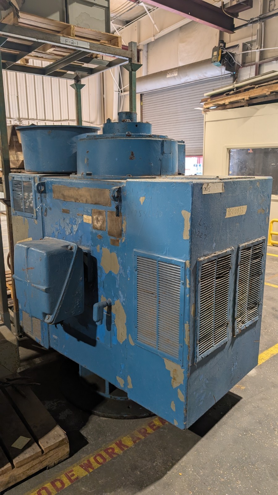900 HP 1185 RPM Louis Allis, Frame 7210-HV30, weather protected enclosure type 2, VHS, vertical hollow shaft - Image 6