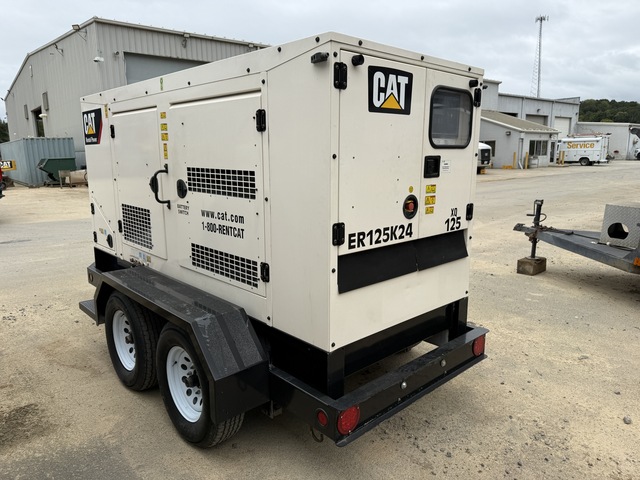 100 KW Caterpillar #XQ125, Diesel Generator, multi-voltage selector switch, 1800 RPM, EMCP 4.2B digital - Image 3