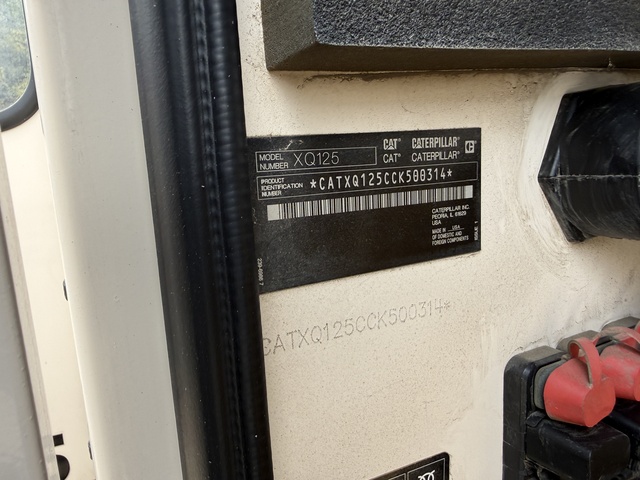 100 KW Caterpillar #XQ125, Diesel Generator, multi-voltage selector switch, 1800 RPM, EMCP 4.2B digital - Image 10