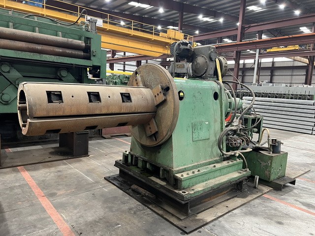 48" x .312" Loopco, slitting line, 30000 lb., 3 Heads and Banding Line Components - Image 2