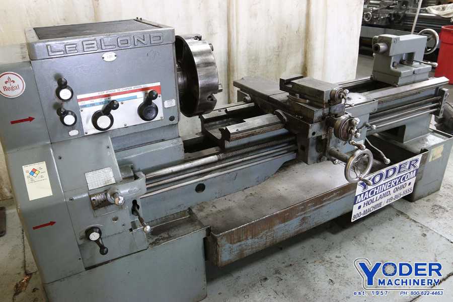 19"/28" x 144" LeBlond #Regal, gap bed engine lathe, 12.5" SOCS, coolant, 7-1/2 HP, #68530 - Image 2