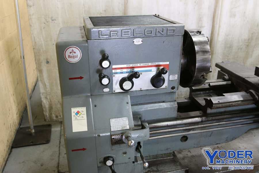 19"/28" x 144" LeBlond #Regal, gap bed engine lathe, 12.5" SOCS, coolant, 7-1/2 HP, #68530 - Image 3