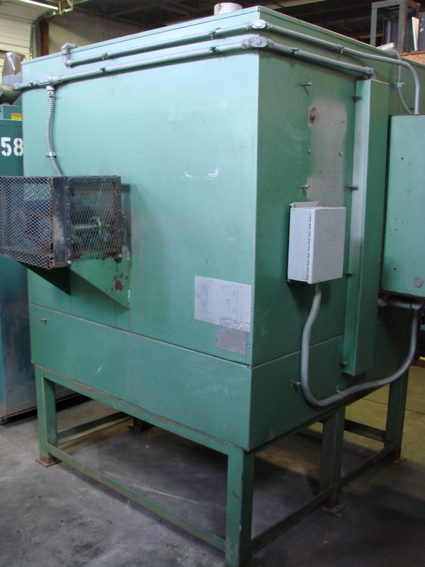 36" width x 44" H x 36" L Thermcraft, fiber lined, 1000°F, draw batch, recirculating - Image 6