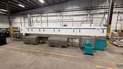 Alliance #AQUAMASTER-CB-1200, Continuous Parts Washer, 4 Stage, 12" x 12" - Image 3