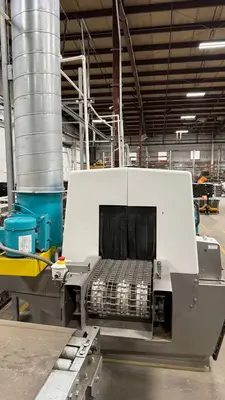 Alliance #AQUAMASTER-CB-1200, Continuous Parts Washer, 4 Stage, 12" x 12" - Image 4
