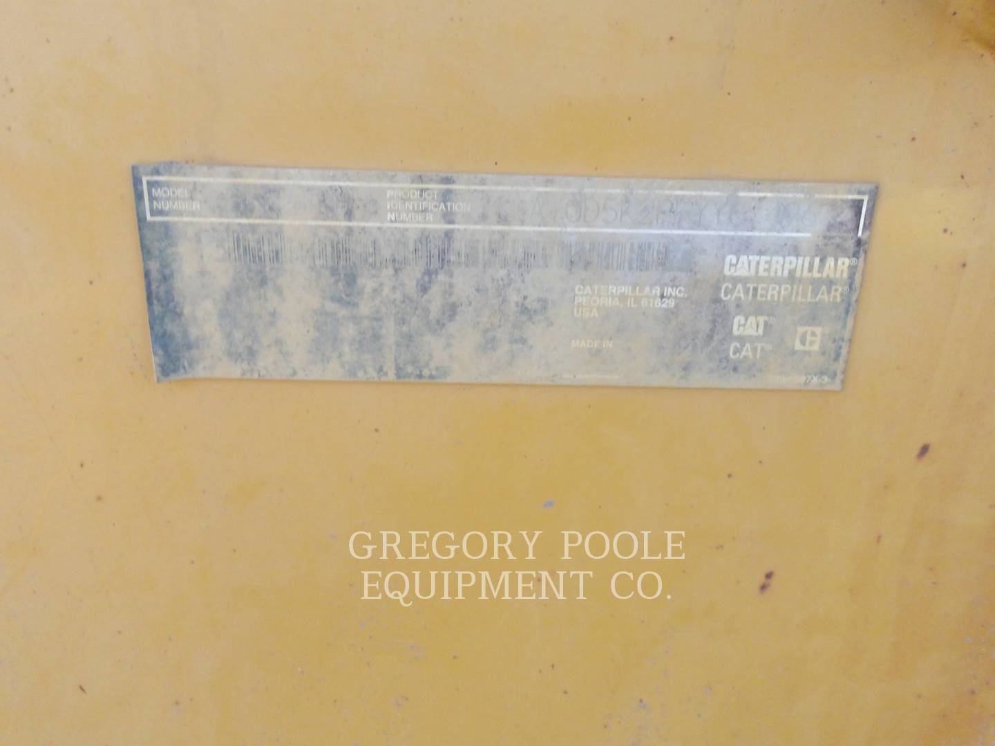Caterpillar D5K2LGP, 10942 hours, S/N: KYY01496, 2015 - Image 6