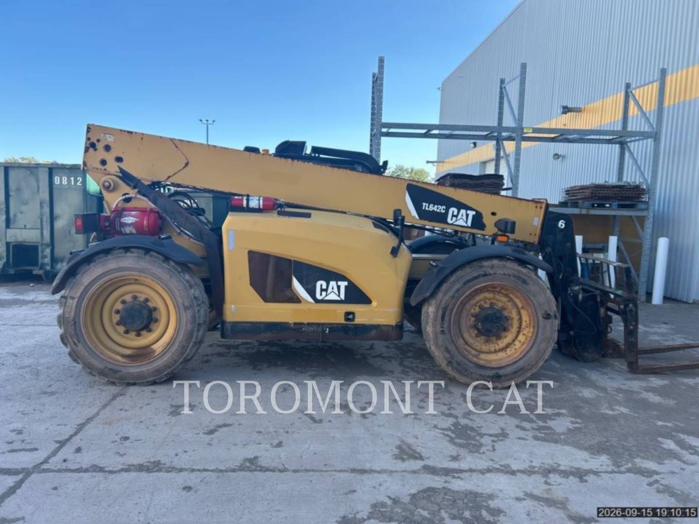 Cat TL642C, Telehandler, 7238 hours, S/N: THG00513, 2013 - Image 6
