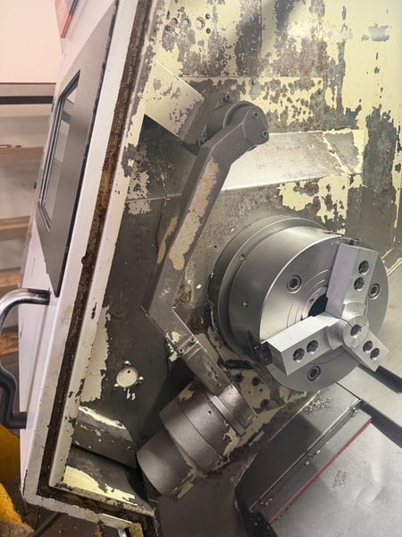Mazak #Quick-Turn-Nexus-350-II, CNC lathe, 29.5" swing, 60.7" machining length, 12" chuck, 4" bar, 40 HP - Image 8