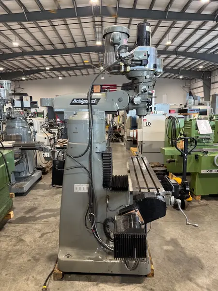 Bridgeport #Series-1, CNC vertical mill, 9" x48" table, 26" X, 12" Y, 16" knee, 60-4200 RPM, 2 HP, R-8 - Image 4