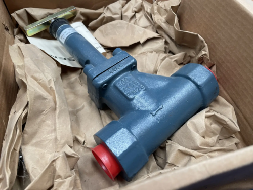 1" Hansen Technologies #RSE101H, hand expansion globe valve - Image 1