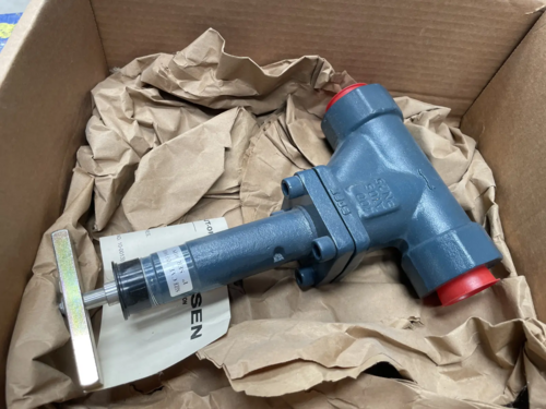 1" Hansen Technologies #RSE101H, hand expansion globe valve - Image 2