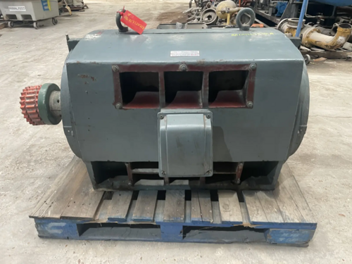 400 HP 3565 RPM Teco Westinghouse, electric motor, 2300/4160 Volts - Image 2