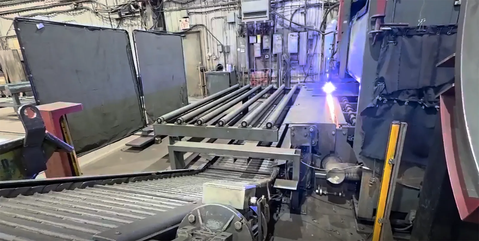 Voortman #V330C, CNC plasma cutting & drilling system, 10' x 20' plate, .25"-6" thickness, VACAM control, 480 - Image 4