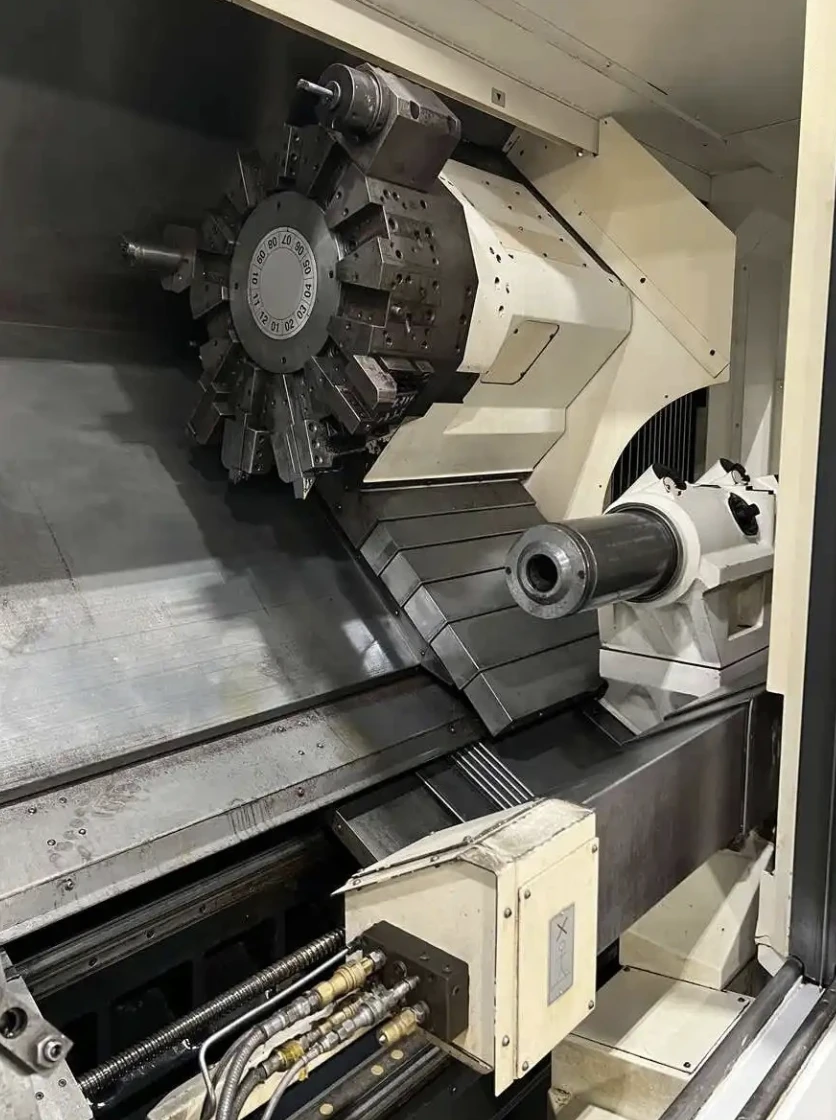 Mazak #Slant-Turn-Nexus-550, CNC Lathe, 40.9" swing, 120" centers, 24" 3-jaw chuck, 10" bar, 60 HP, 1000 RPM - Image 8