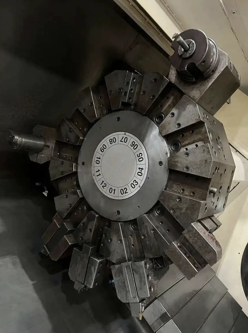 Mazak #Slant-Turn-Nexus-550, CNC Lathe, 40.9" swing, 120" centers, 24" 3-jaw chuck, 10" bar, 60 HP, 1000 RPM - Image 9