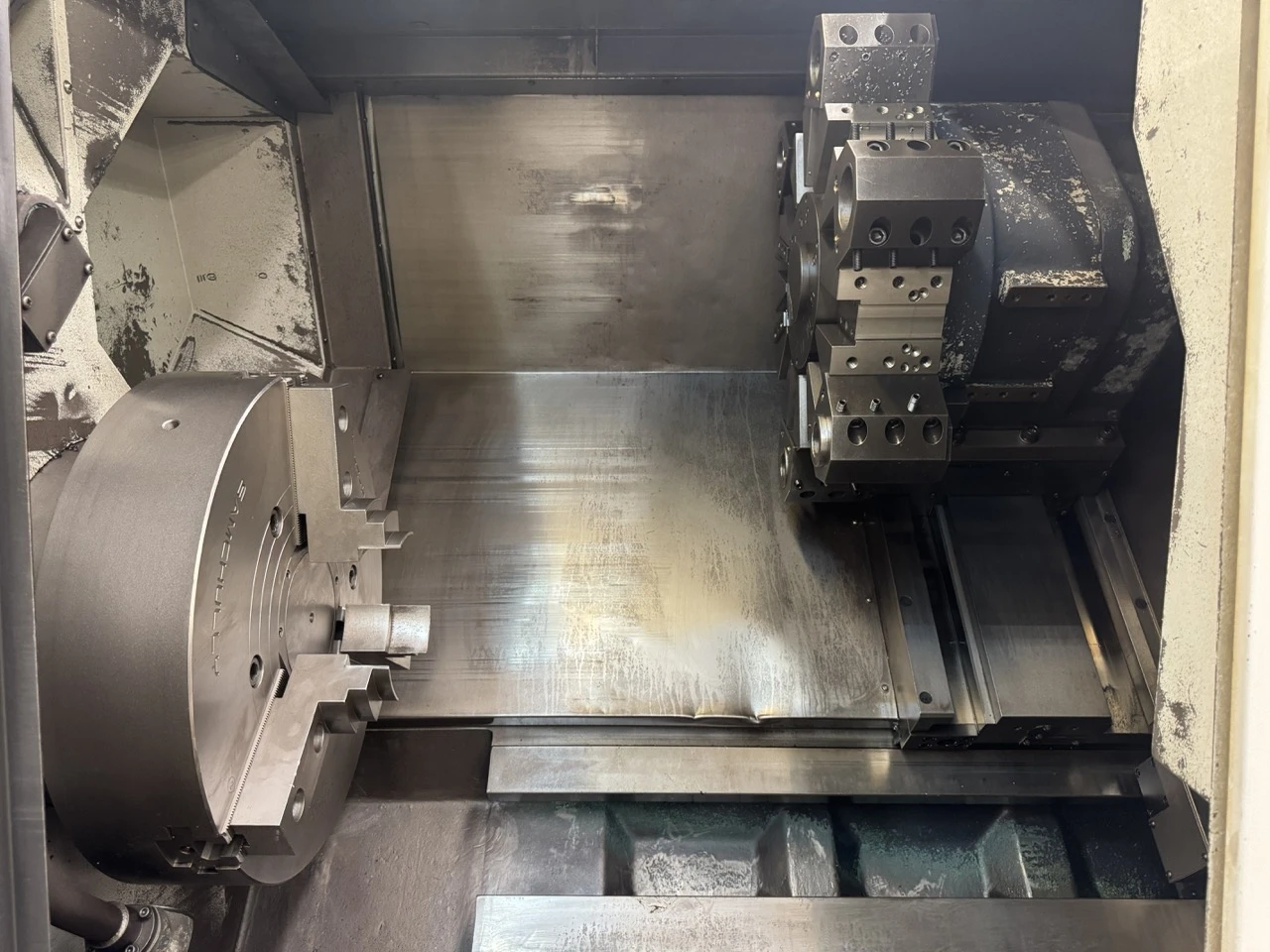 Daewoo Doosan #Puma-480, CNC Lathe, 14.3" X, 43.5" Z, 35.4" swing, 44.7" centers, 26" turning diameter, 24" - Image 5