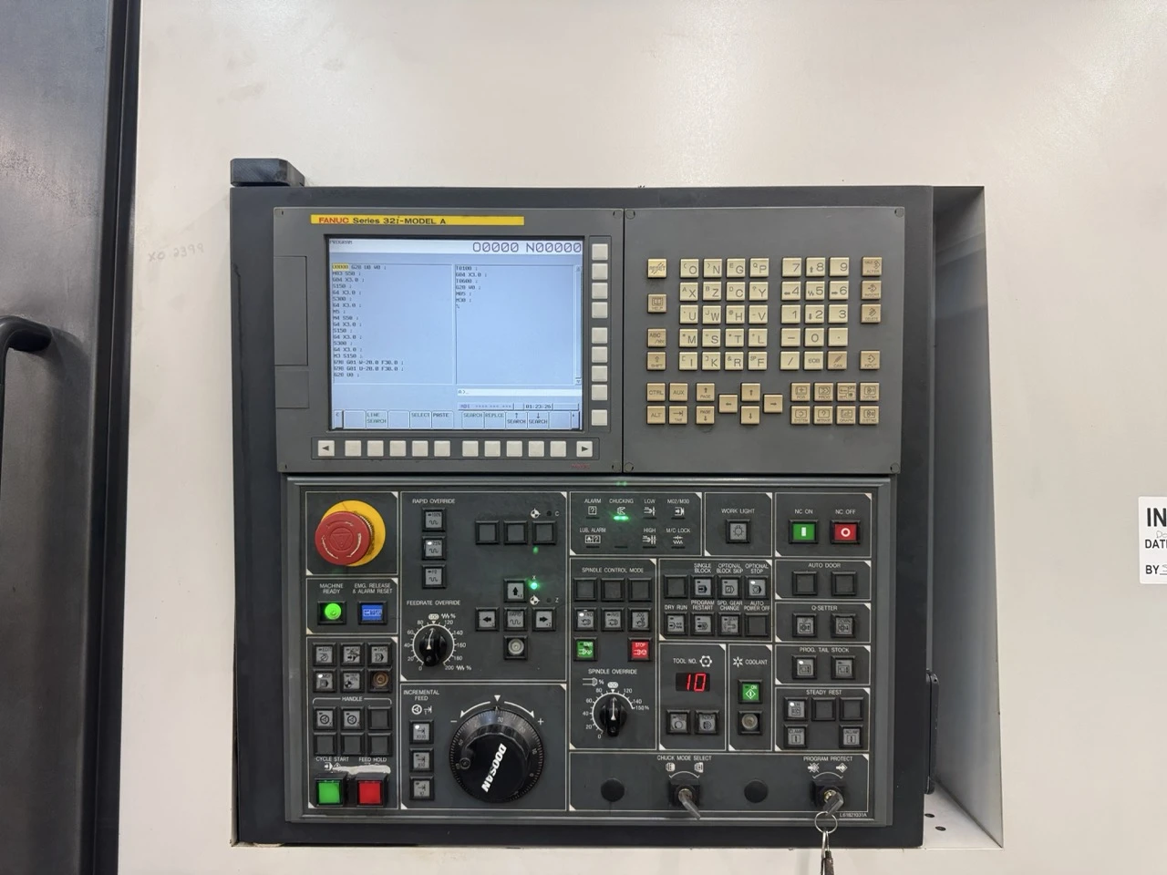 Daewoo Doosan #Puma-480, CNC Lathe, 14.3" X, 43.5" Z, 35.4" swing, 44.7" centers, 26" turning diameter, 24" - Image 6