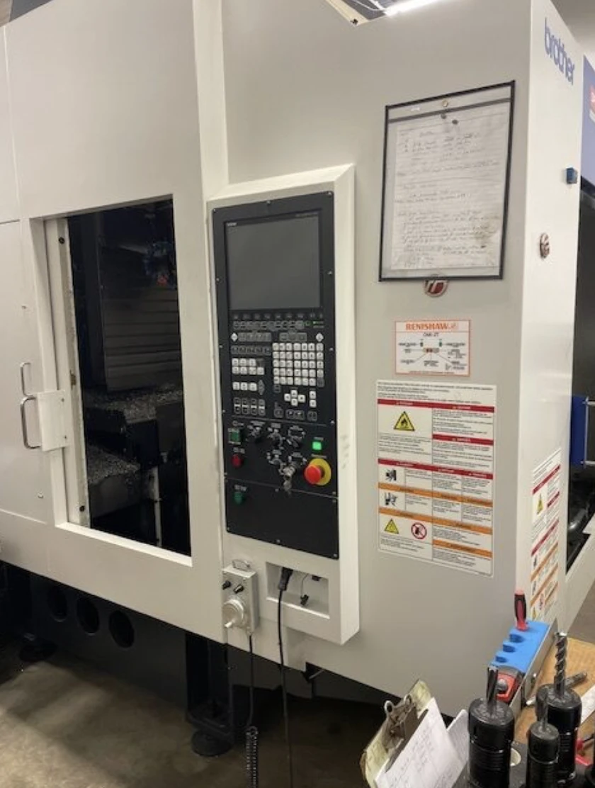 Brother #Speedio-R650X2, CNC Drilling & Tapping Center, 25.59" X, 15.75" Y, 12" Z, 23.6" x 11.8" table, 9.8 - Image 3
