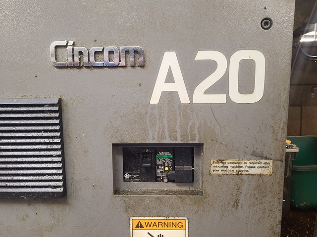 Citizen #A20VI, Swiss Type Automatic Screw Machine, 13/16" spindle hole diameter, CNC, C320 bar loader, bar - Image 2