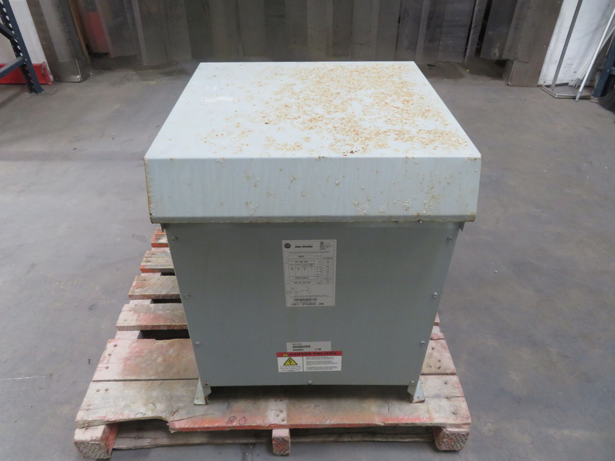 20 KVA 460 Primary, 460Y/266 Secondary, Allen-Bradley #1321-3TW020-BB, Dry Type Drive Isolation Transformer - Image 2