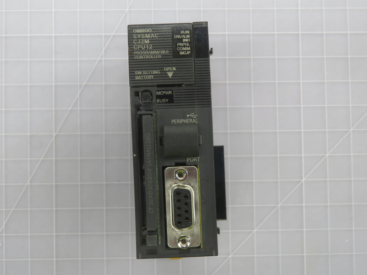 Omron #CJ2M-CPU12, Programmable Logic Controller CPU Unit - Image 2