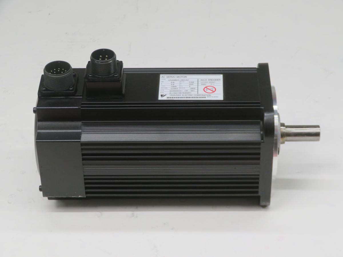 11 kW Yaskawa #USAMED-06CA2, AC Servo Motor, 1500 RPM, 70 Nm, 200 Volts - Image 3