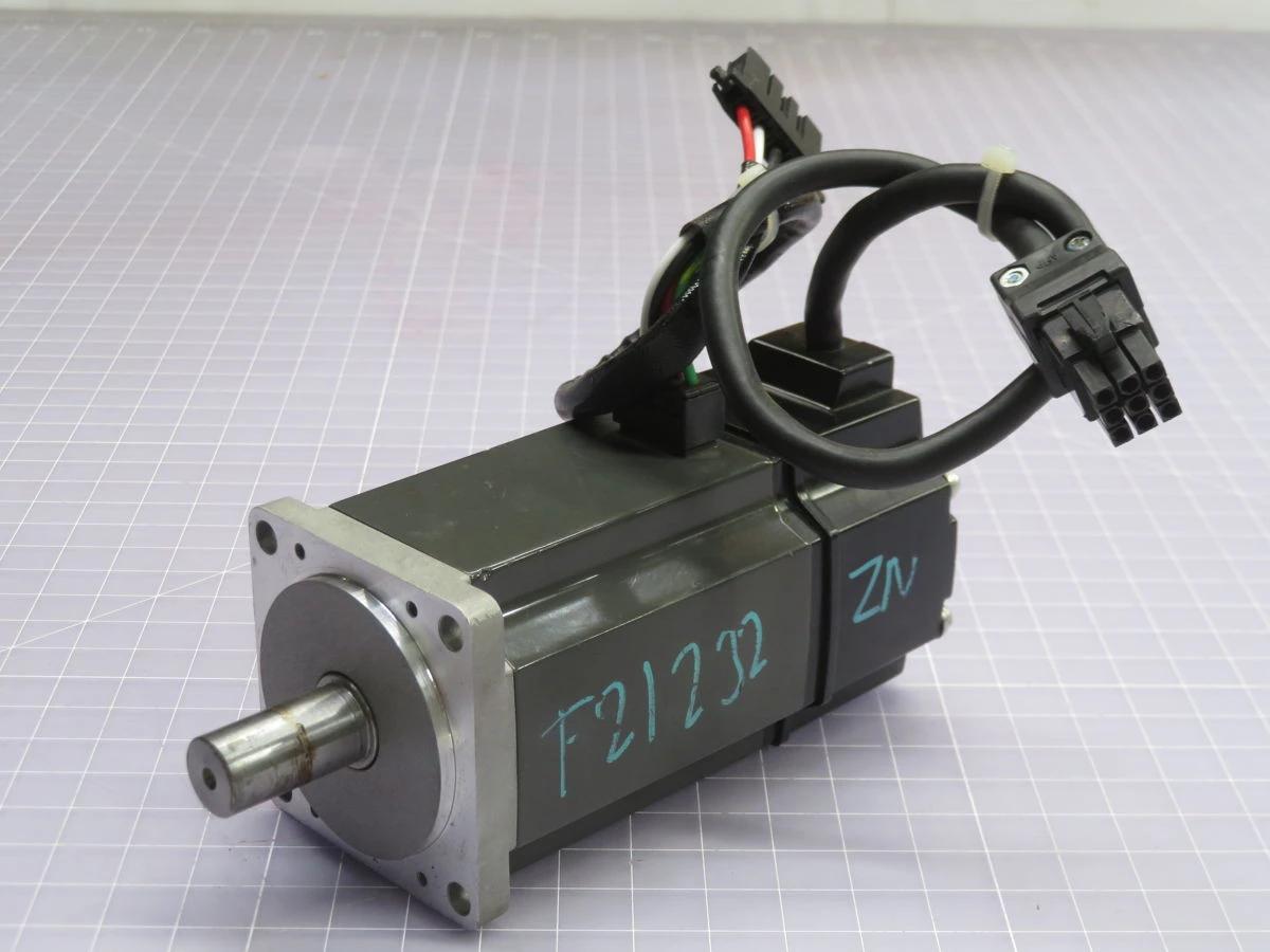 0.4 kW Mitsubishi #HC-MFS43-S25, AC Servo Motor, 3000 RPM, 122 Volts (3 available) - Image 2
