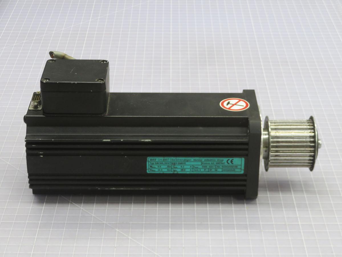 GMB #SAC90L30/3/TB/EY-204, Servo Motor, 5 Nm, IP64 - Image 3