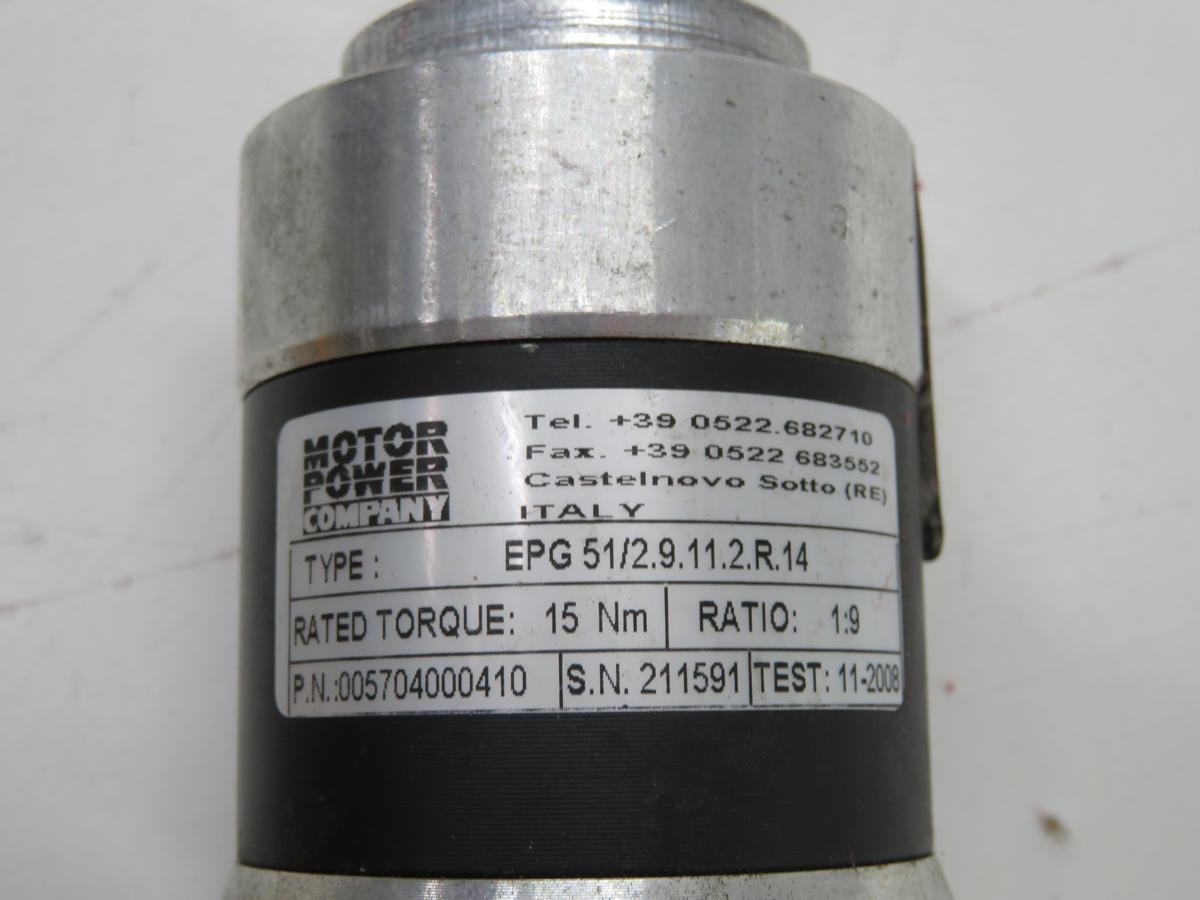 Motor Power #51/2.9.11.2.R.14, AC Servo Motor, 5200 RPM, 1.35 Nm, 380 Volts - Image 5