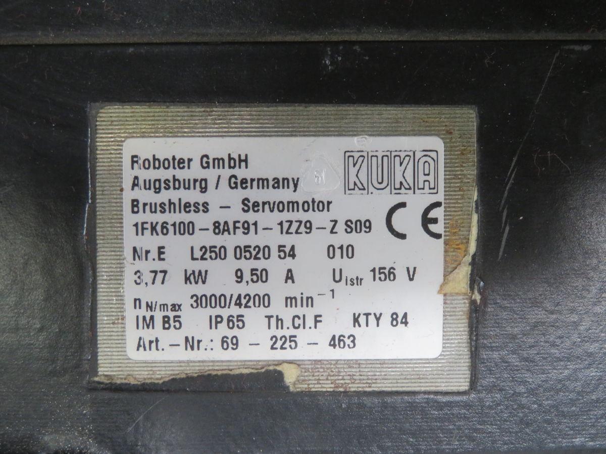 KUKA #1FK6100-8AF91-1ZZ9-Z, Servo Motor - Image 8