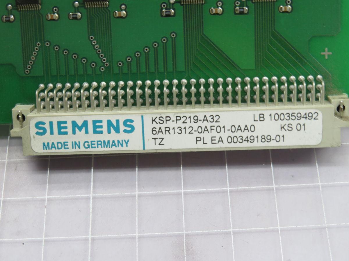 Siemens #KSP-P219-A32, Backplane Board - Image 1