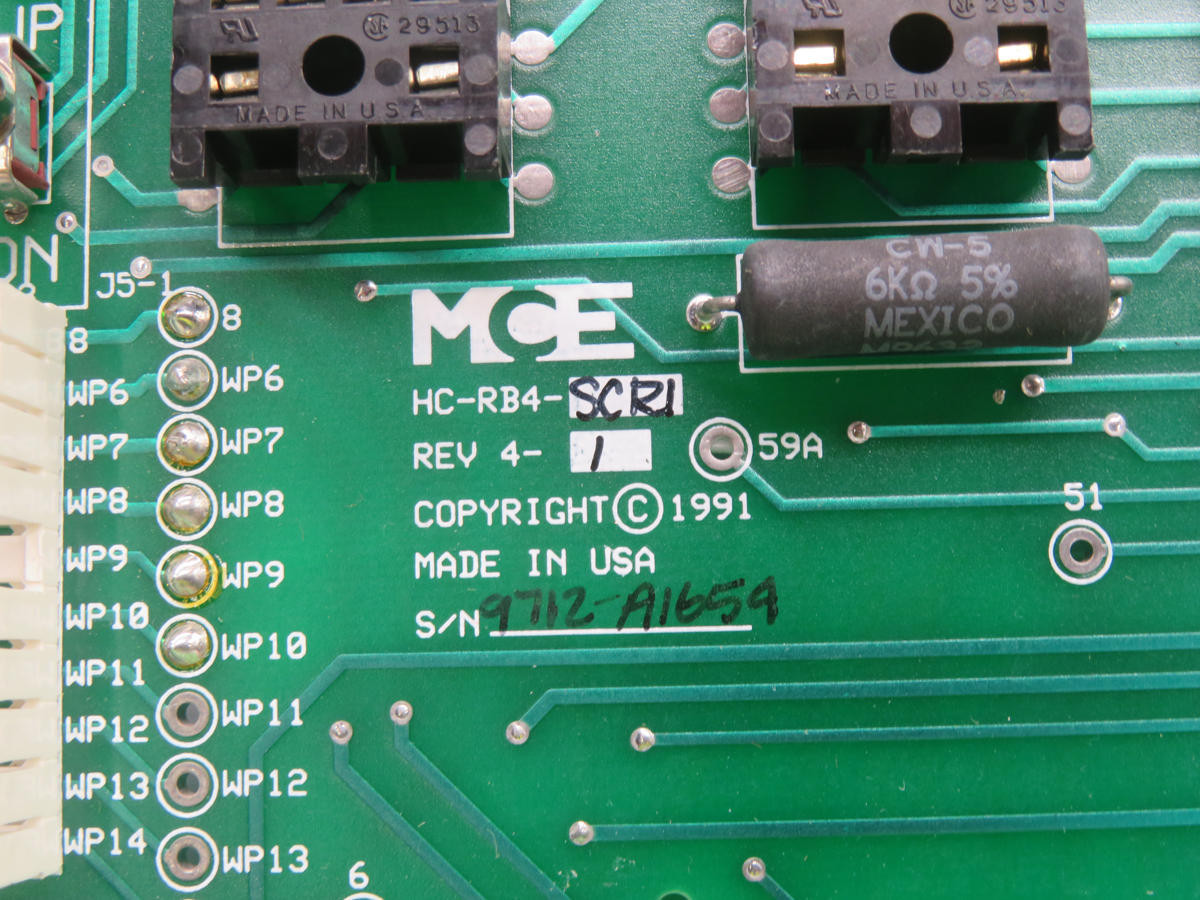 MCE #HC-RB4-SCRI, Circuit Board (2 available) - Image 4