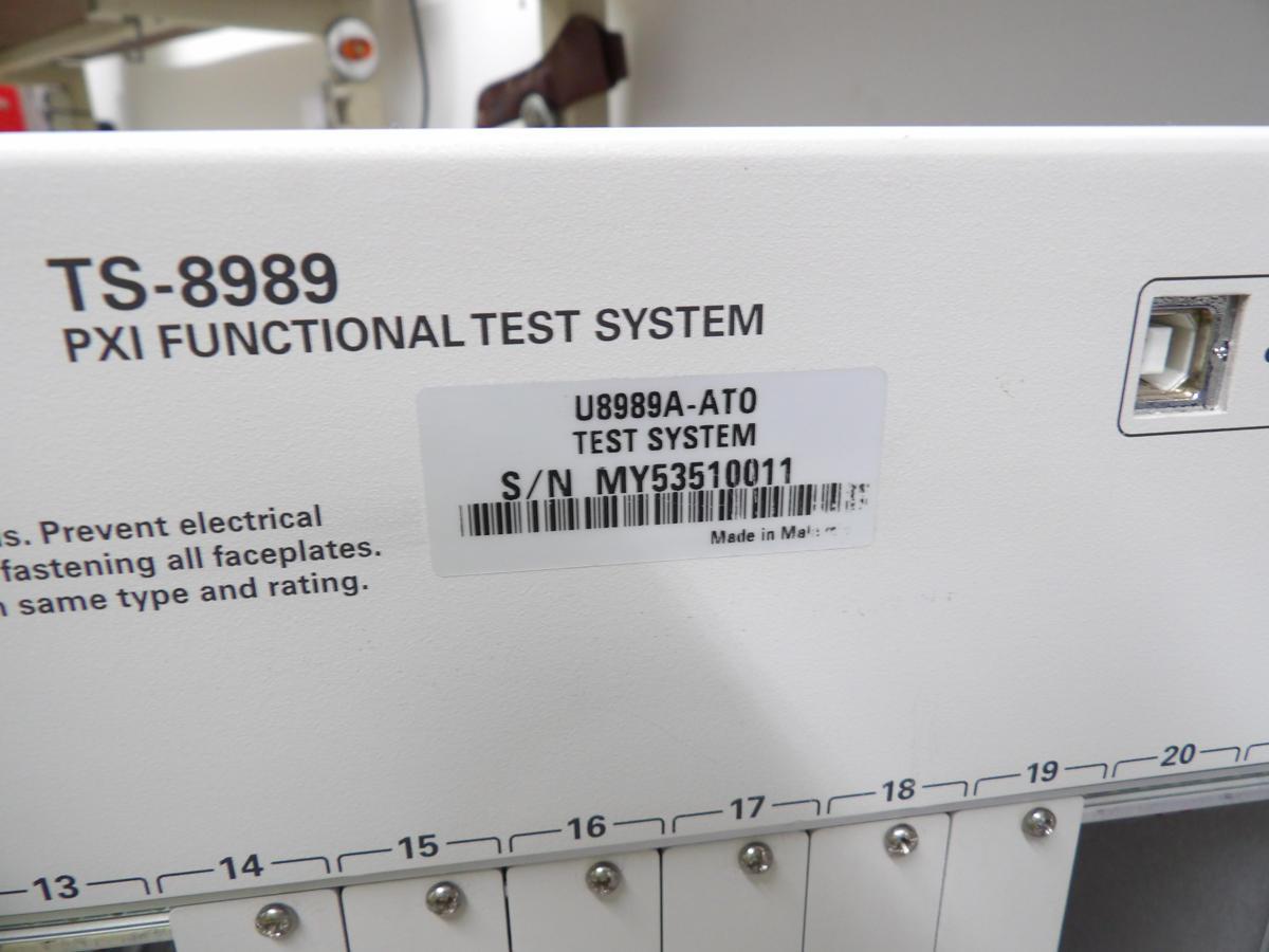 Agilent #TS-8989, Circuit Boards, PXI, 120/240 VAC Power, Dmm, Awg, Digitizer, Switching, Dio - Image 7