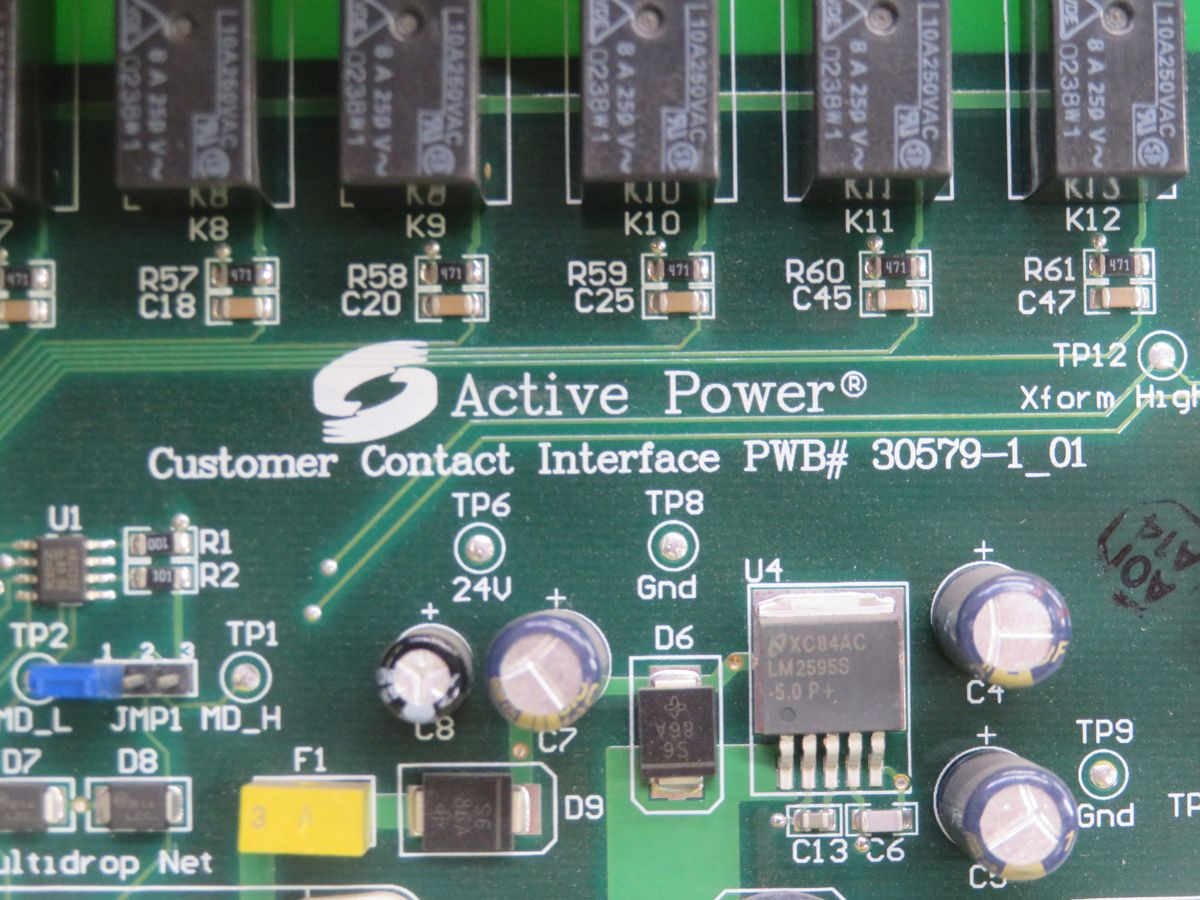 Active Power #30579-1_01, Customer Contact Interface Pwb Board - Image 3