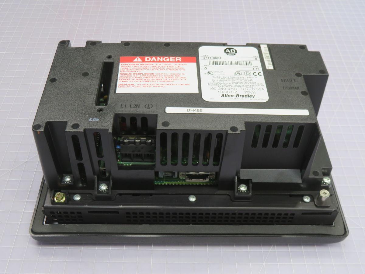 Allen-Bradley #2711-B6C2, Operator Interface, 5.7IN Color, Keypad Touch, 100-240V AC - Image 1