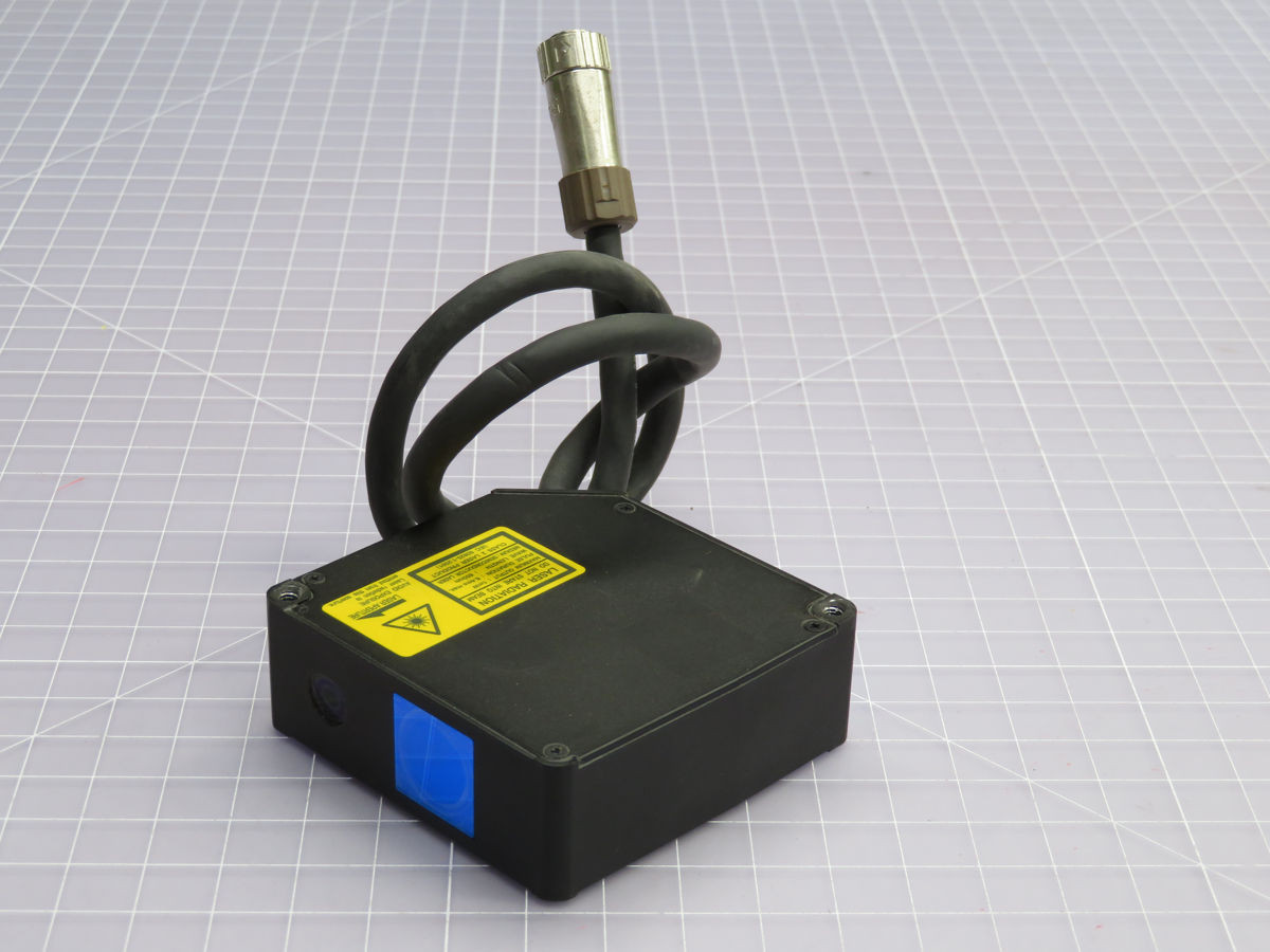 SICK #OD5-150T40, Laser Sensor, 150-400 mm Range, 0.05-1 um Res, 1 um Repeat, IP67 (2 available) - Image 1