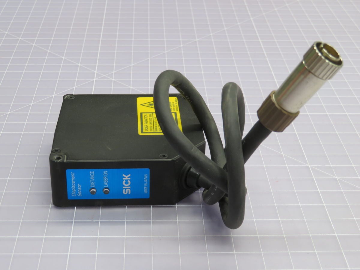 SICK #OD5-150T40, Laser Sensor, 150-400 mm Range, 0.05-1 um Res, 1 um Repeat, IP67 (2 available) - Image 3