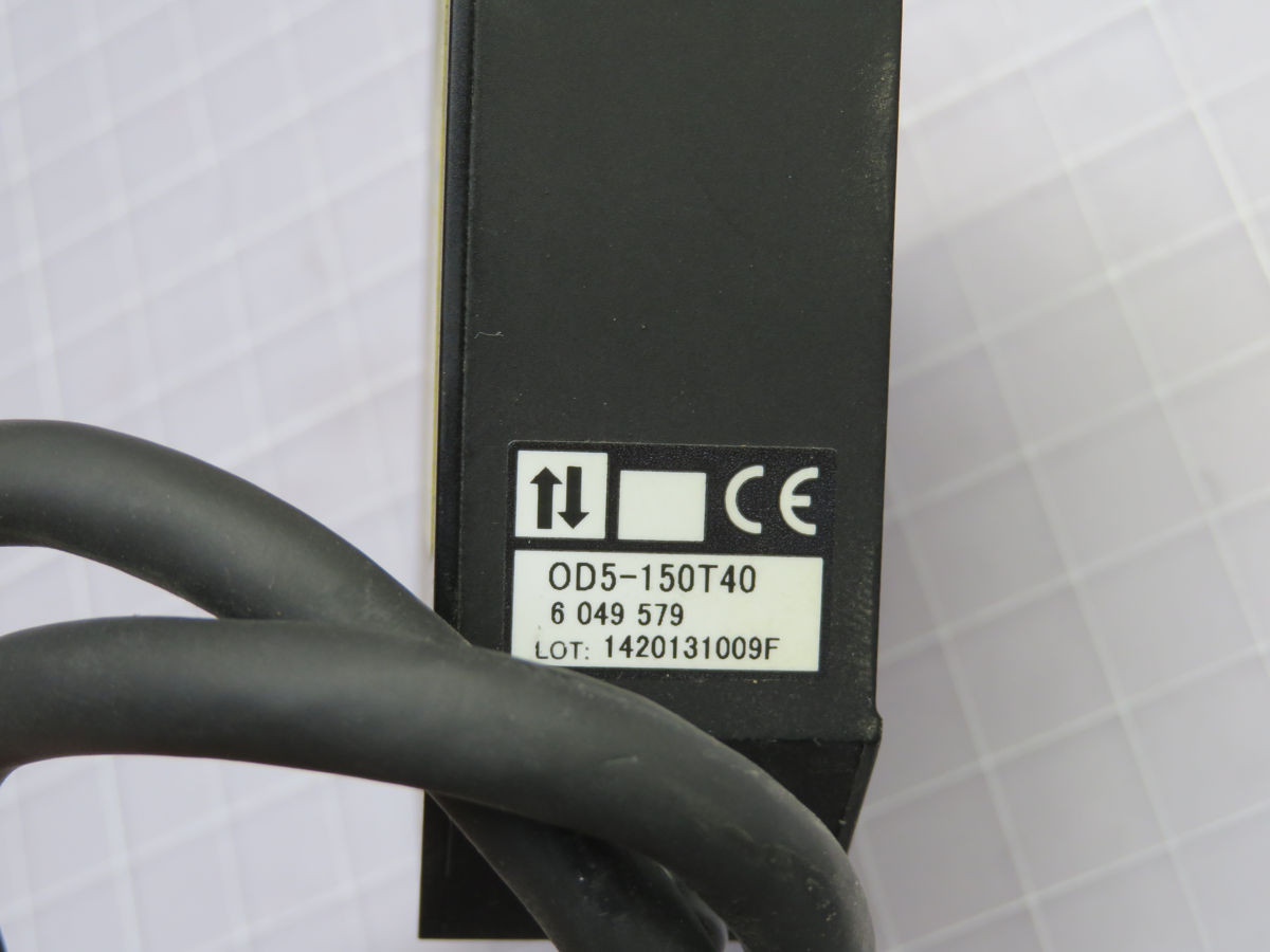 SICK #OD5-150T40, Laser Sensor, 150-400 mm Range, 0.05-1 um Res, 1 um Repeat, IP67 (2 available) - Image 5